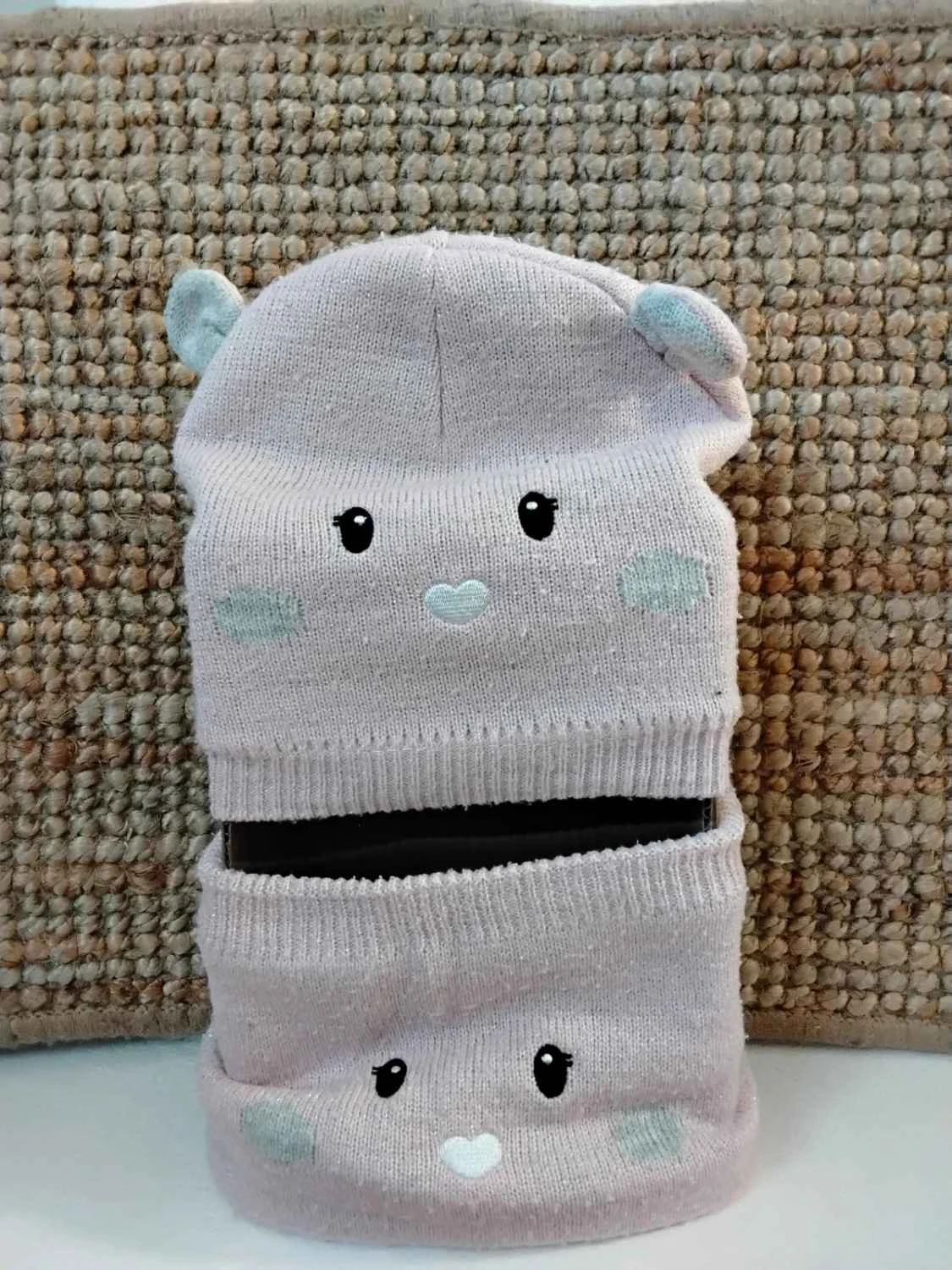 🌈Ensemble bonnet et snood doublé polaire Fille 18mois - 2ans – photo 8